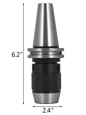 Cat40 Integrated Keyless Drill Chuck Hass Cnc Mill Holder Collet