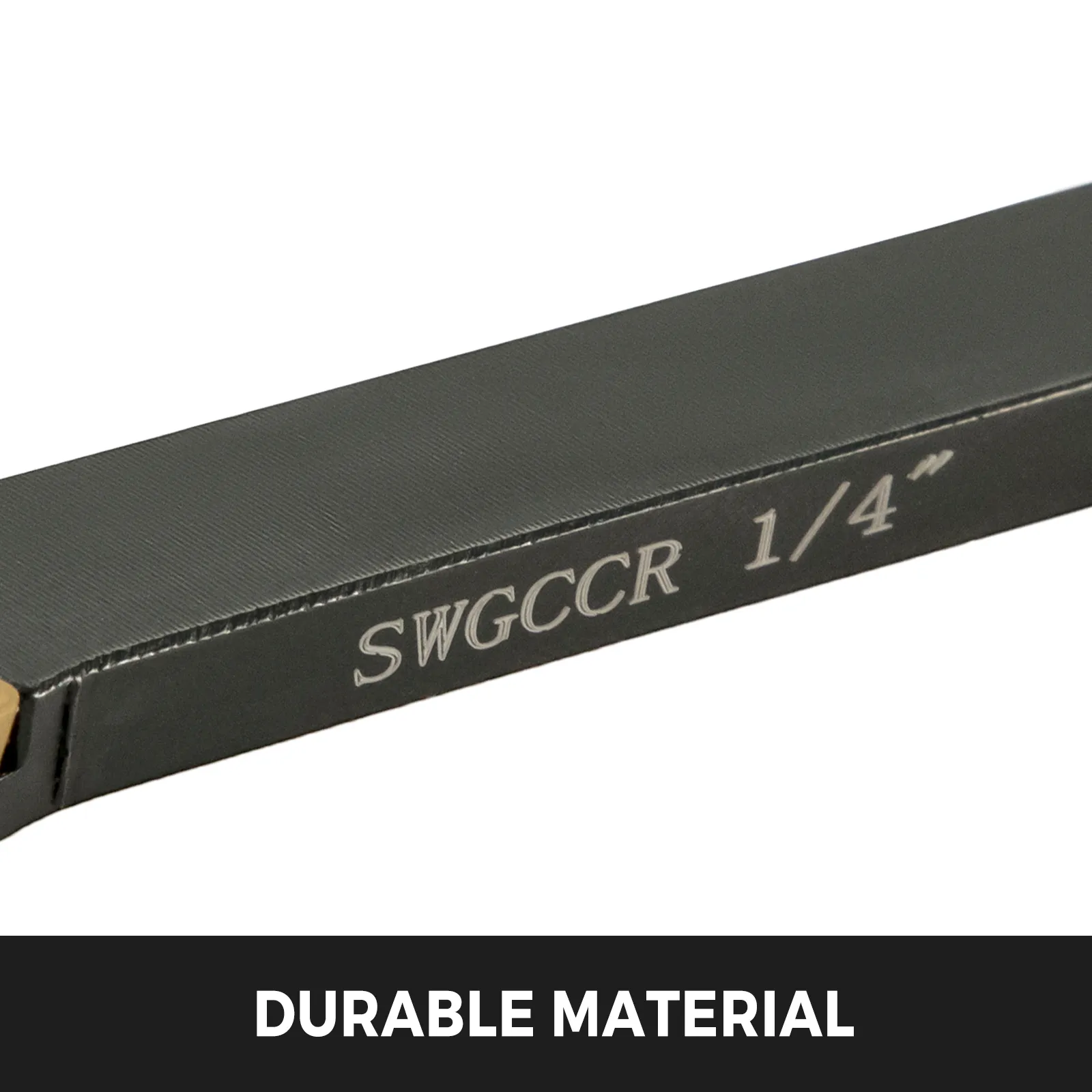 VEVOR indexable carbide tools 1/4" showing durability.