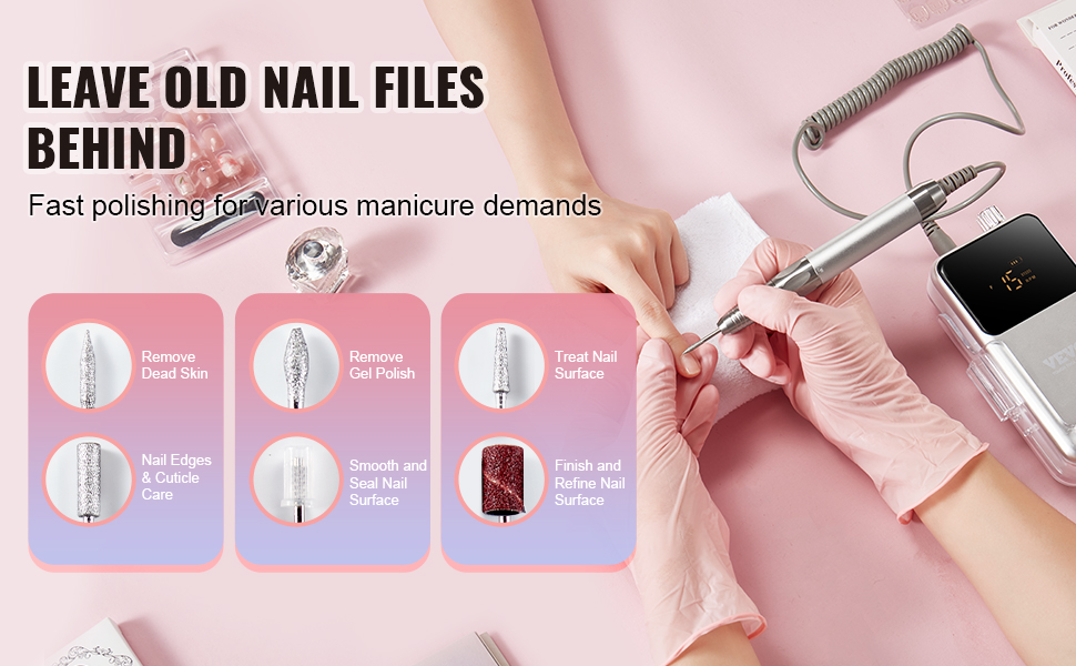 Coupe-Ongles Électrique Rechargeable USB-C - 3 Vitesses, Éclairage LED | Pour Seniors, Voyage & Soins à Domicile - 9