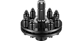 Embrague deslizante VEVOR pto con resortes de tensión múltiples y mecanismo de husillo central.