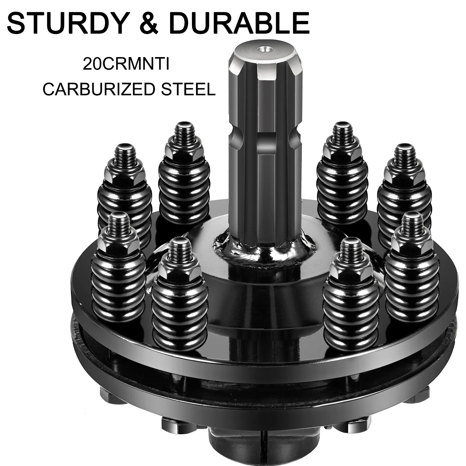 Embrague deslizante VEVOR pto en acero carburizado duradero de 20 crmnti con resortes resistentes.