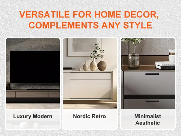 arredamento versatile per la casa con maniglie per mobili VEVOR in stile moderno di lusso, nordico retrò e minimalista.