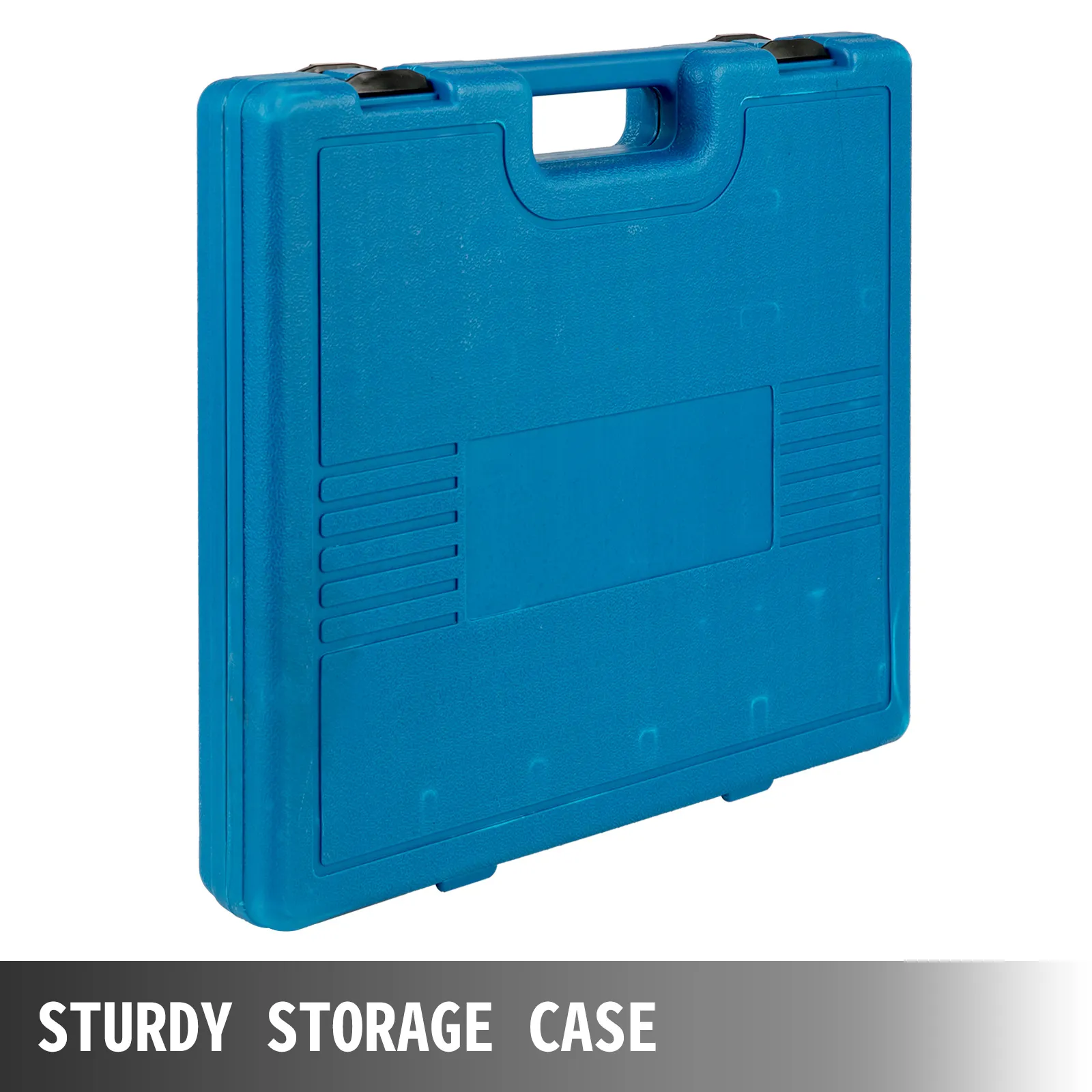 blue sturdy storage case for VEVOR impact socket set with a convenient handle.