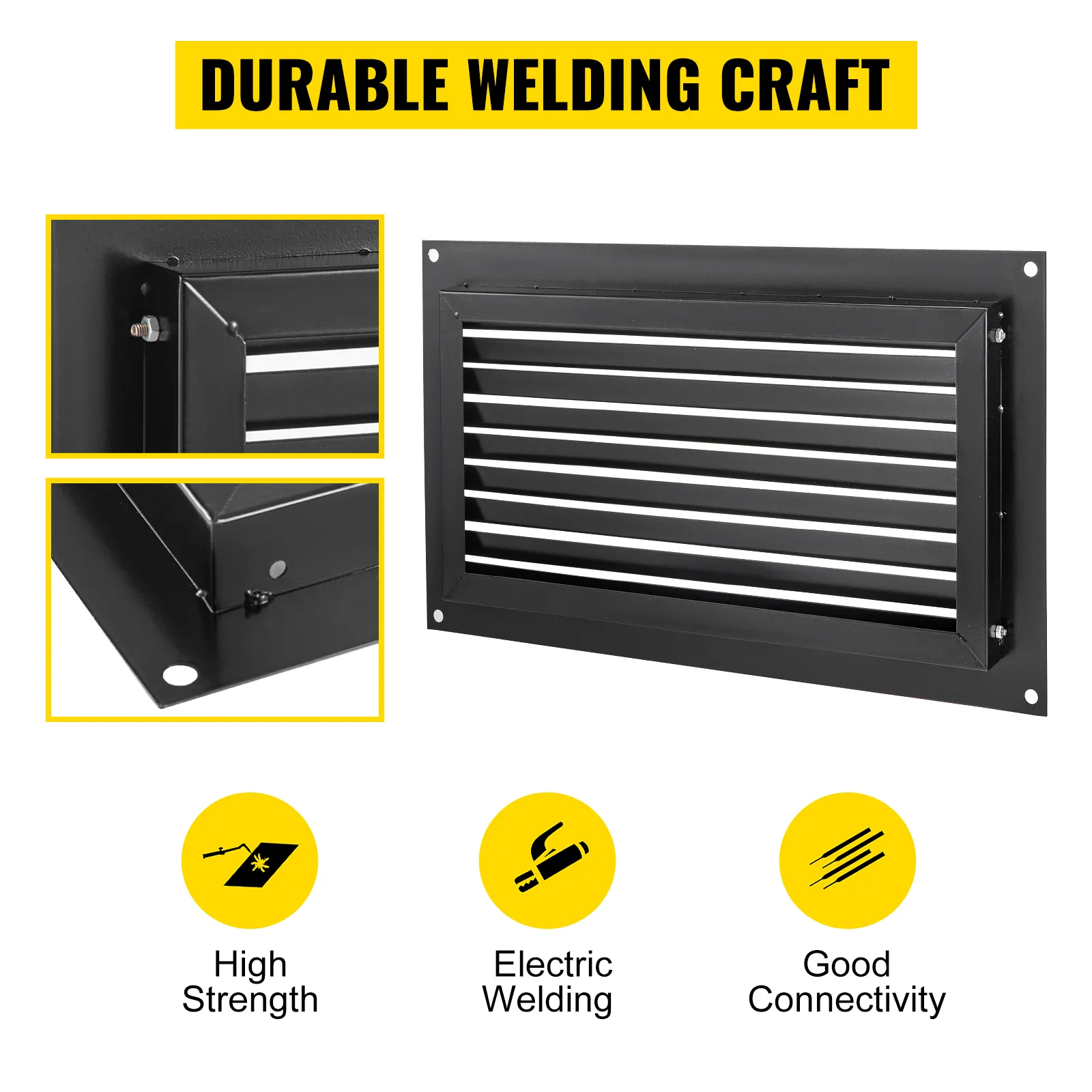 VEVOR crawl space flood vent with durable welding craft and high strength features.