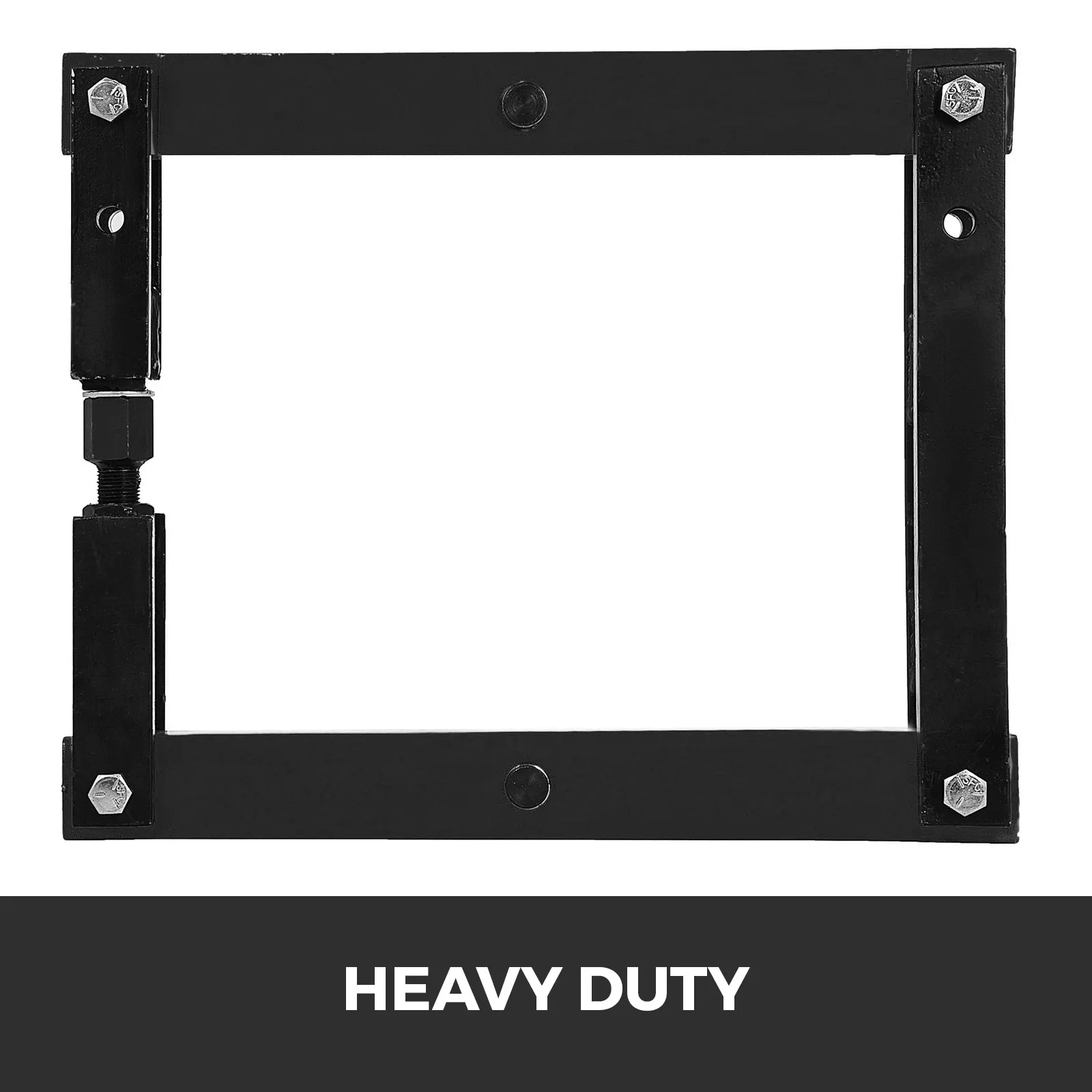 Herramienta de eje VEVOR dana de alta resistencia con marco y pernos de metal negro.