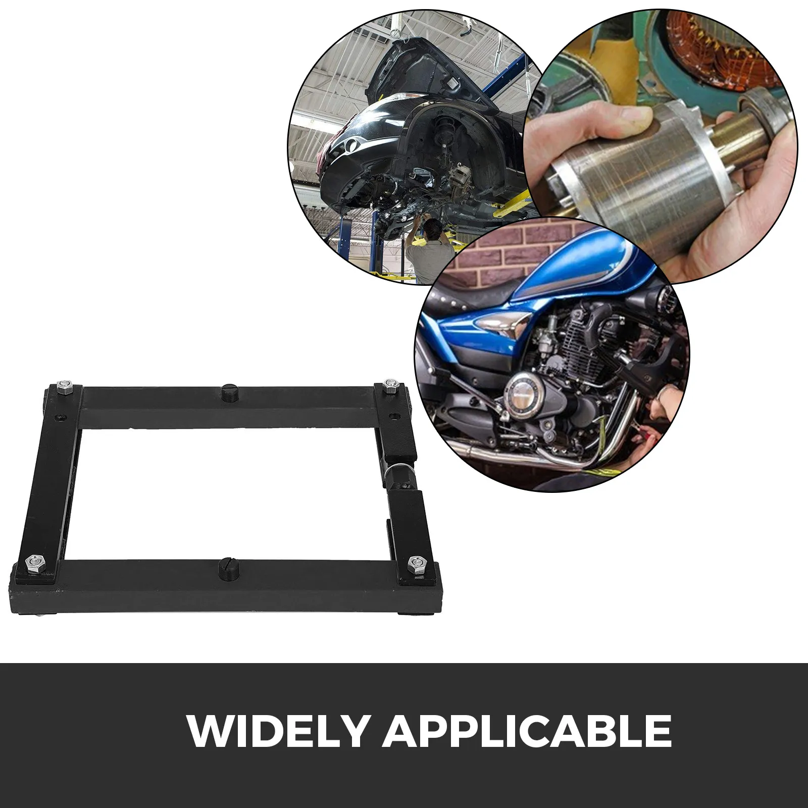 Herramienta para eje VEVOR dana, uso versátil en reparación de automóviles, motocicletas y maquinaria.