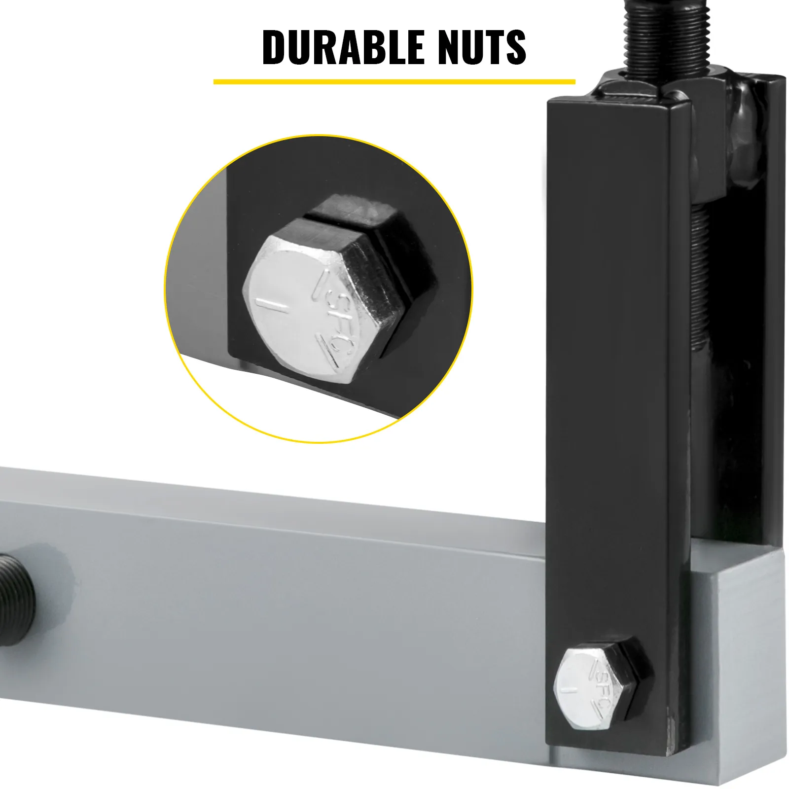 Separador de carcasa diferencial VEVOR duradero con tuercas hexagonales resistentes.