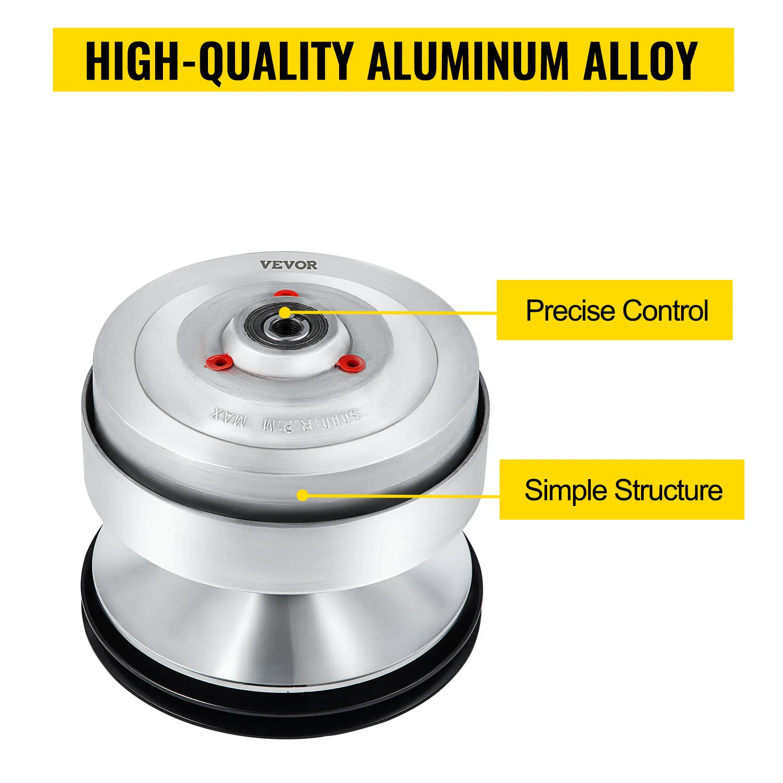 VEVOR golf cart drive clutch in high-quality aluminum alloy, precise control, simple structure.