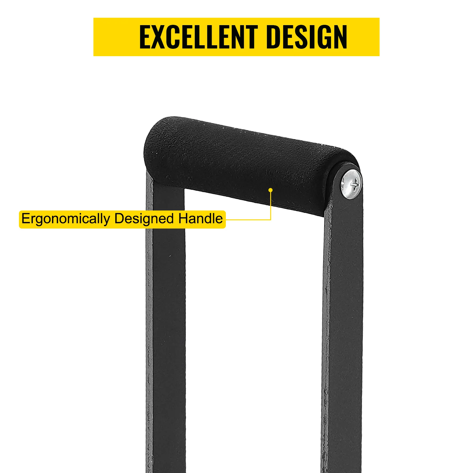 VEVOR-Heißpresse für Hüte mit ergonomisch geformtem Griff. Ausgezeichnetes Design.