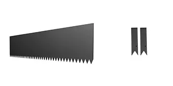 Borde paisajístico de acero VEVOR con borde dentado afilado y estacas de anclaje.