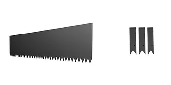 Borde de acero VEVOR para paisajismo con estacas, acabado negro elegante, borde inferior en zigzag.