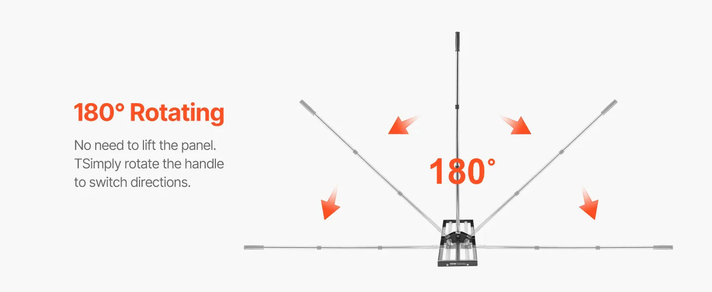 36x10in Lawn Leveling Rake with 83.9 in Adjustable Handle for Yard Heavy Duty