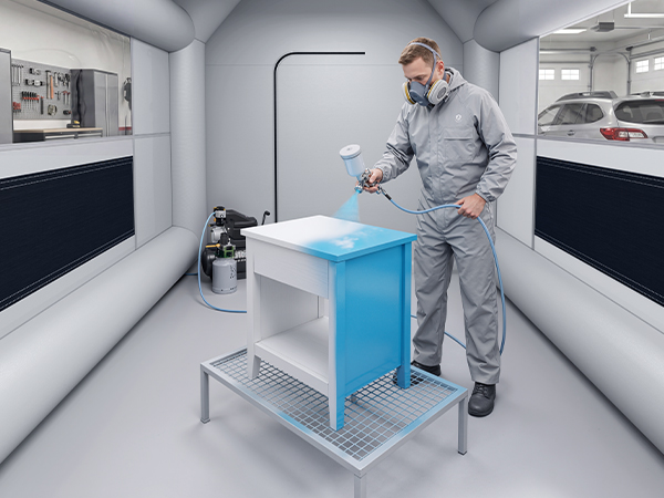 VEVOR Inflatable Auto Paint Booth – 13x10x9 ft, 750W, Gray