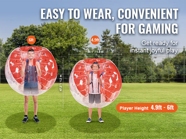 【中古】 RED BUMB BALL Amazon.com : Happybuy 5FT Red Bumper Soccer Ball, Inflatable
