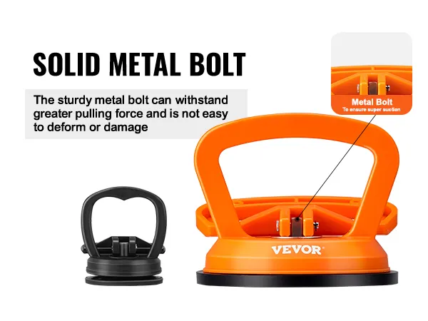 VEVOR dent removal kit with sturdy metal bolt for greater pulling force and durability.