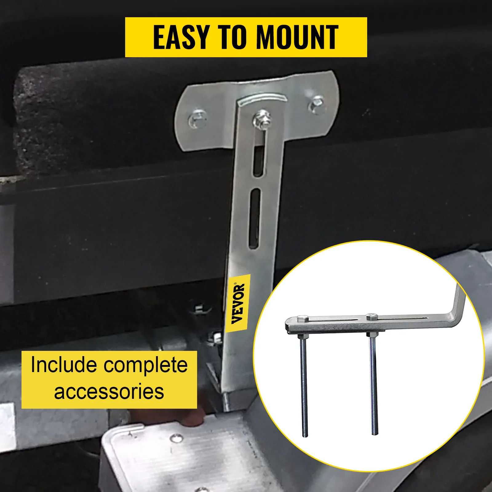 Guide per rimorchi per barche VEVOR, facili da montare, accessori completi inclusi.
