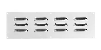 stainless steel vent panel for VEVOR outdoor kitchen drawers, features 12 vents.