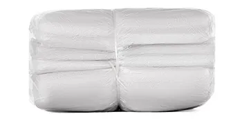 VEVOR car cover wrapped in clear plastic for compact storage and protection.