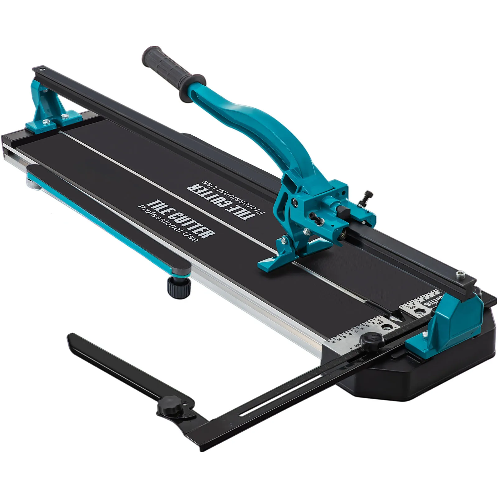 VEVOR tile cutter for professional use with ergonomic handle and precision guide.