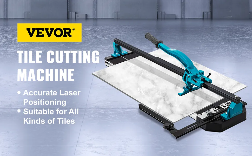 VEVOR tile cutter with accurate laser positioning for all kinds of tiles.