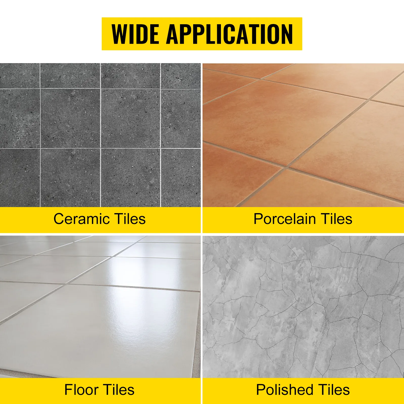 VEVOR tile cutter - ceramic, porcelain, floor, and polished tiles wide application