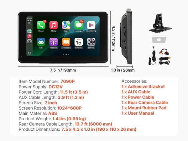 VISIT ELA-x1 CarPlayアダプター CarPlay アダプターVISIT ELA-X1 & ELA-X1PRO - ダテワークス