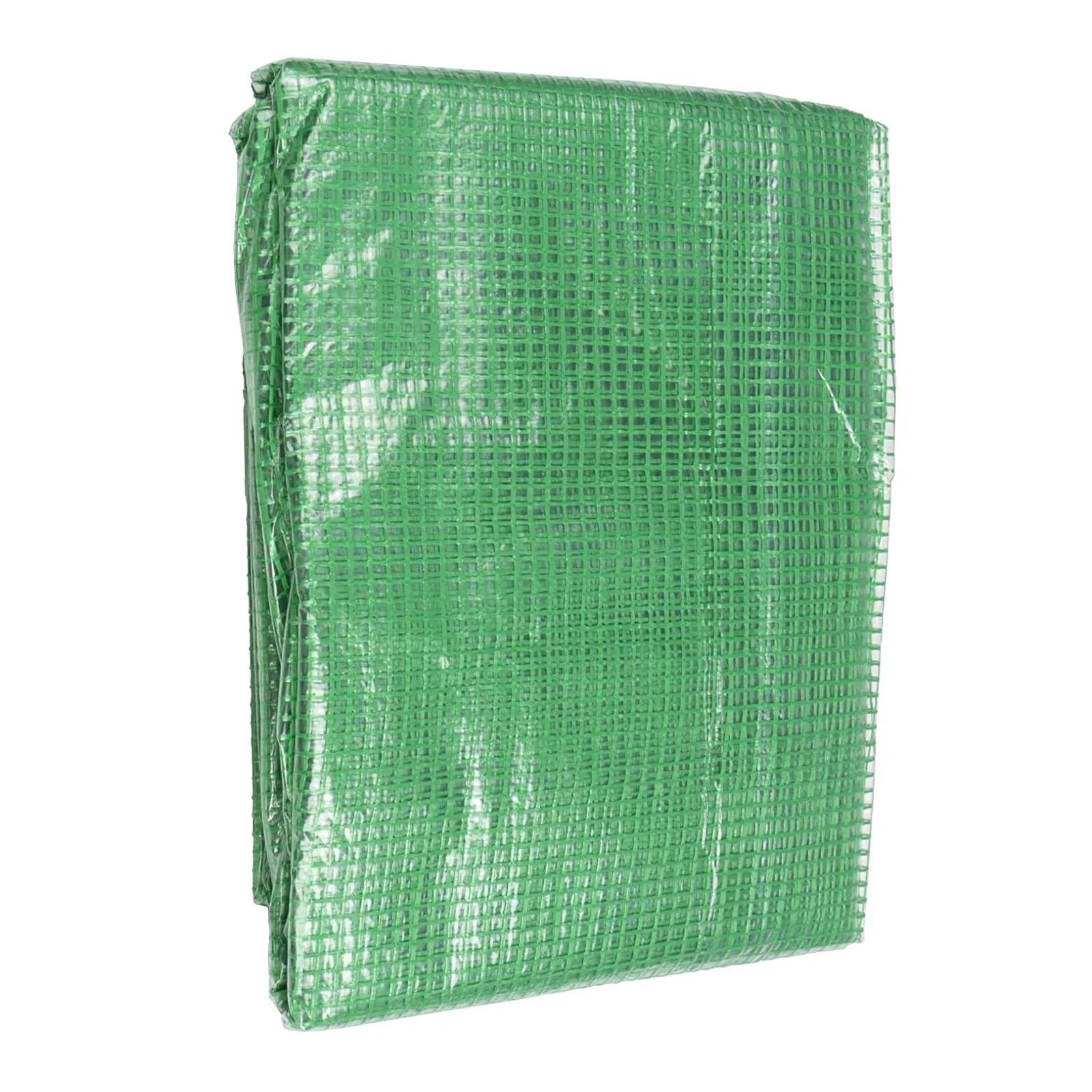 folded green cover for VEVOR pop up greenhouse with grid pattern.