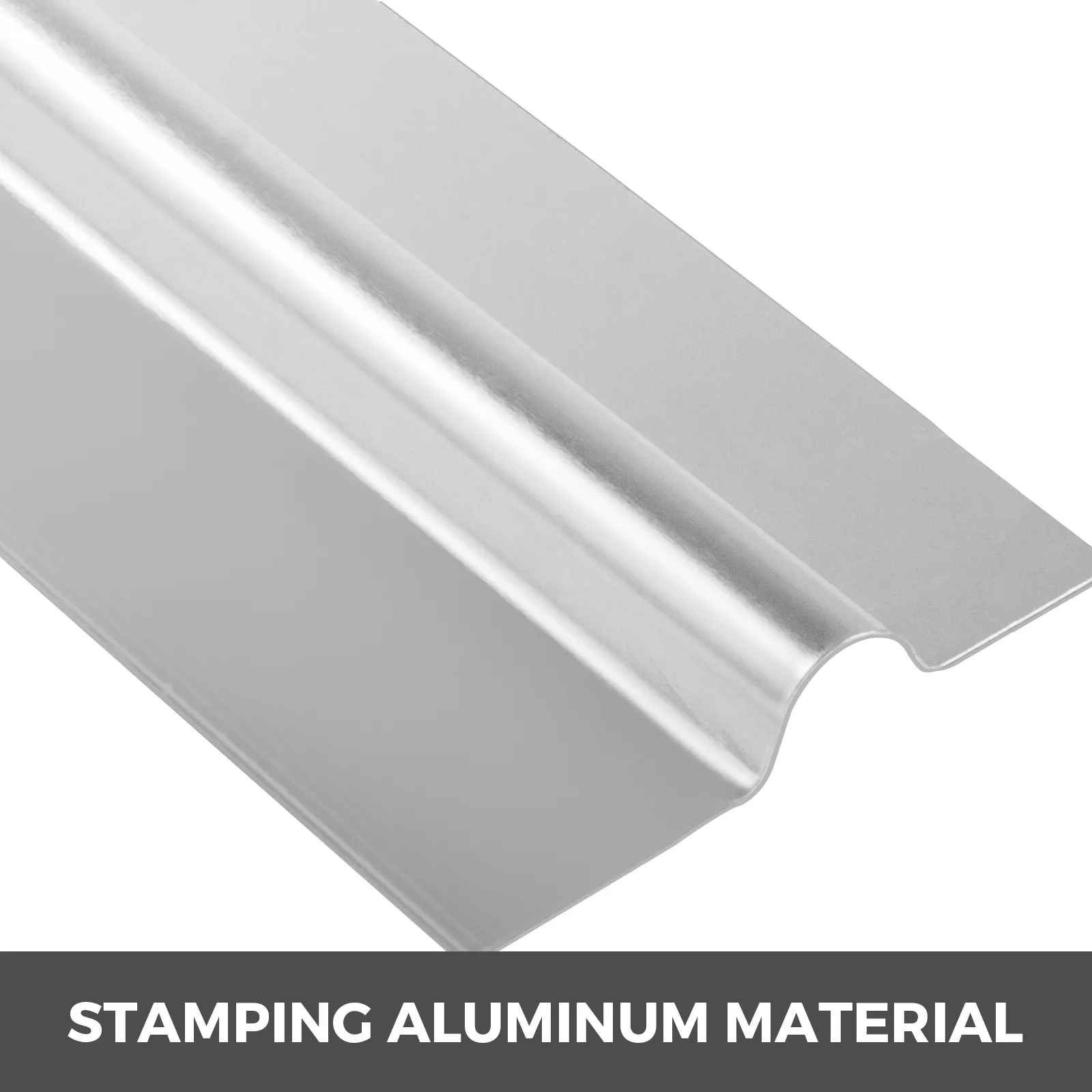 VEVOR pex heat transfer plates made from stamping aluminum material.