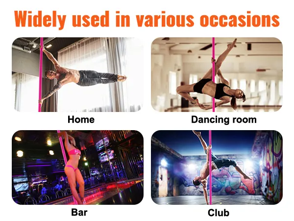 Palo da ballo professionale VEVOR per fitness, equilibrio, coordinazione e perdita di peso a casa, al bar, in discoteca, in palestra.