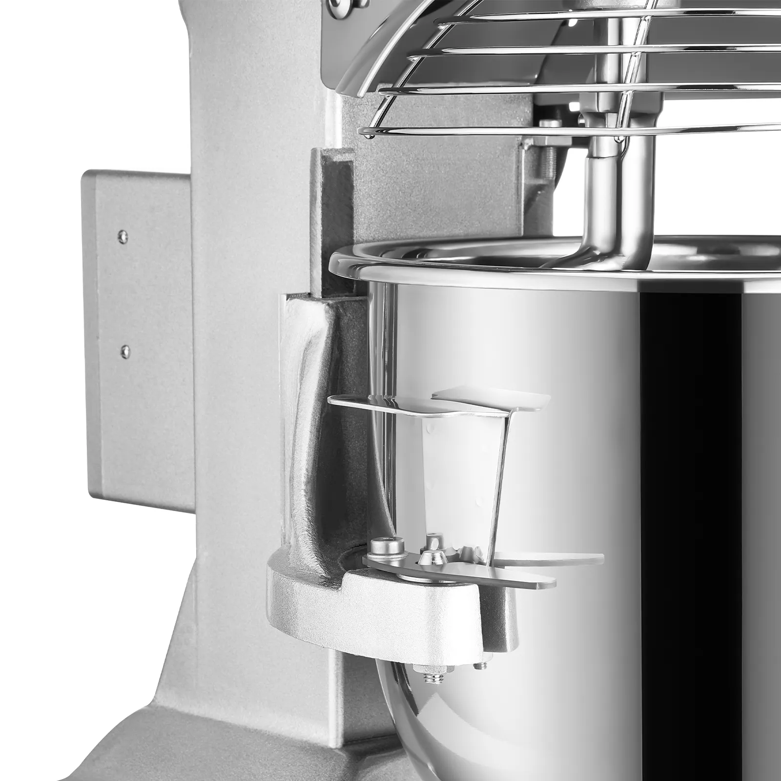 Mikser kuchenny VEVOR o mocy 500 W, 3 regulowanych prędkościach i niskim poziomie hałasu.