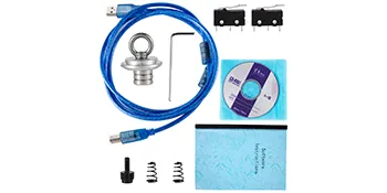 VEVOR electric marking machine accessories with cables, cd, and components.