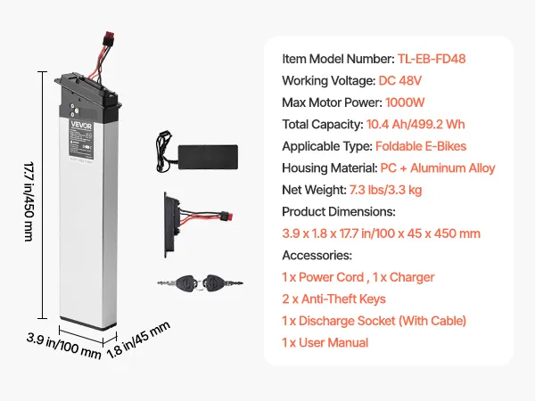 electric bicycle battery size YOSE POWER Replacement 48V 14Ah E-Bike for Heybike Horizon,Heybike Ranger S lasting solution for seamless rides. E-Bike Batteries FAQ: Everything You