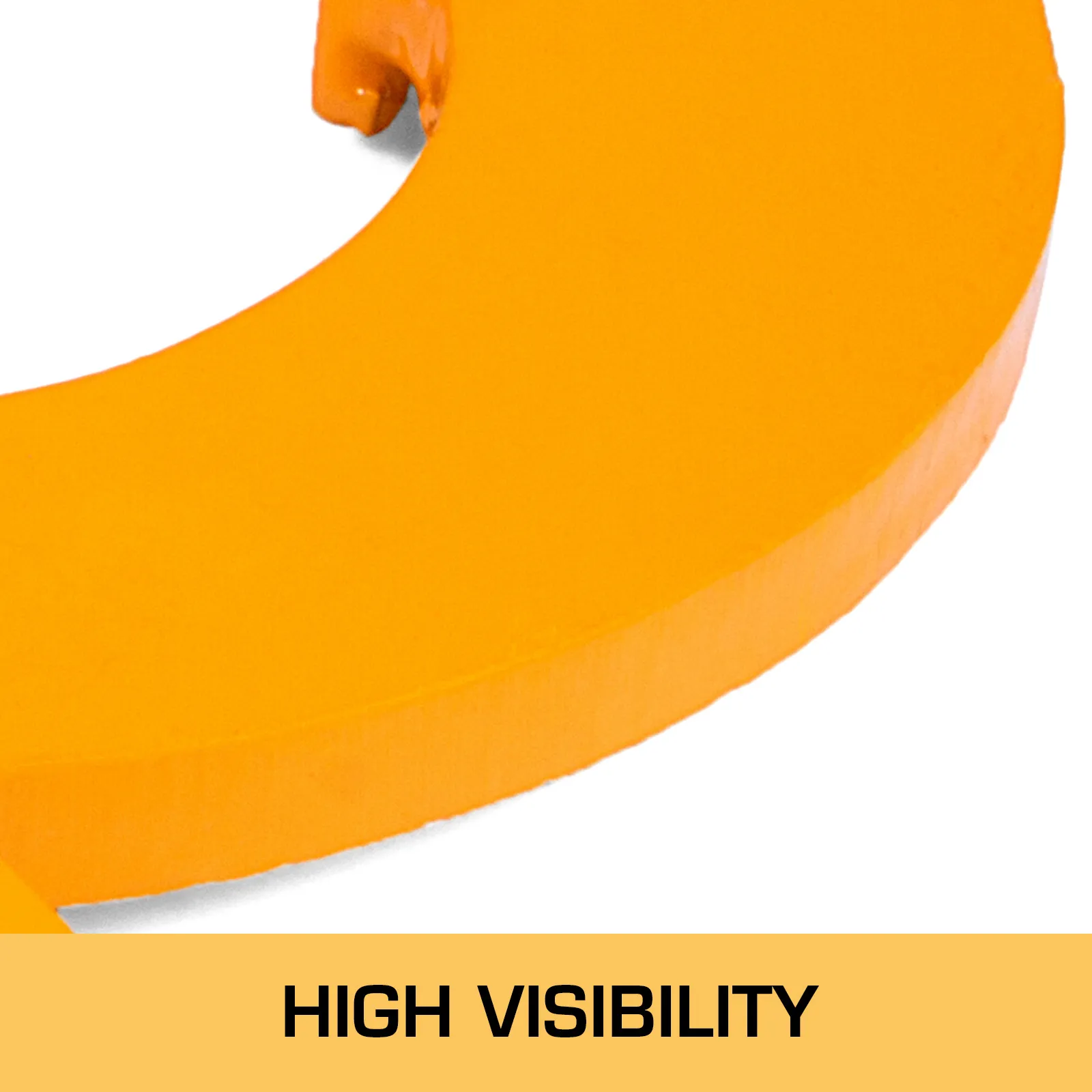 bright orange VEVOR pallet puller with high visibility.