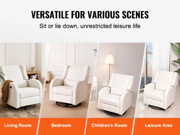 VEVOR-Elastiksessel: Vielseitig einsetzbar im Wohnzimmer, Schlafzimmer, Kinderzimmer und Freizeitbereich.