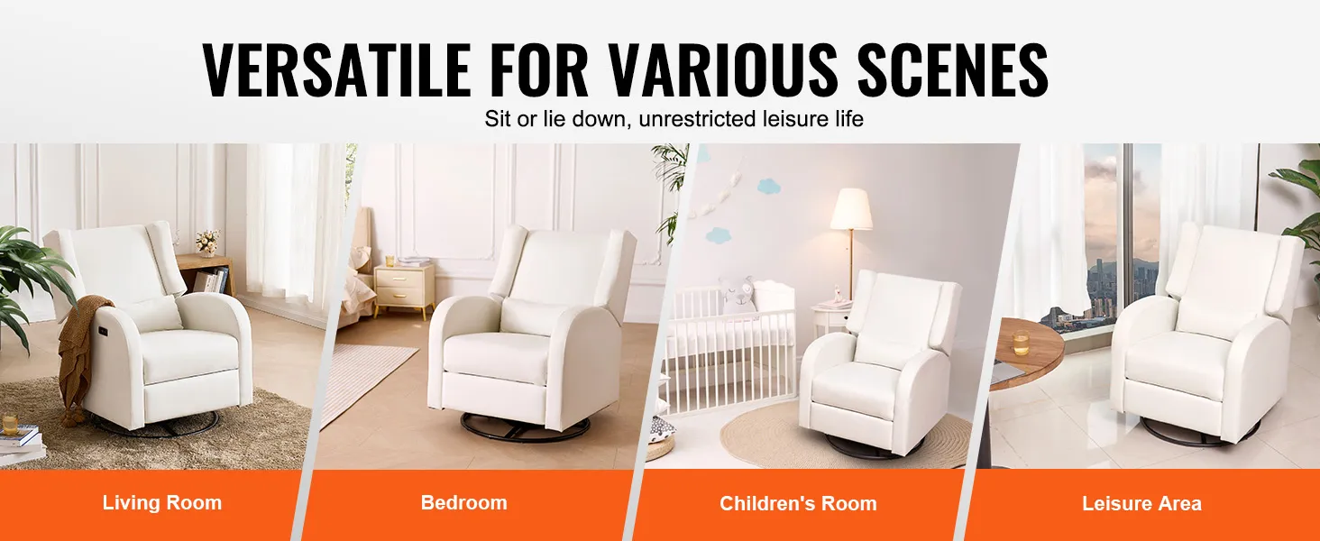 VEVOR-Elastiksessel: Vielseitig einsetzbar im Wohnzimmer, Schlafzimmer, Kinderzimmer und Freizeitbereich.