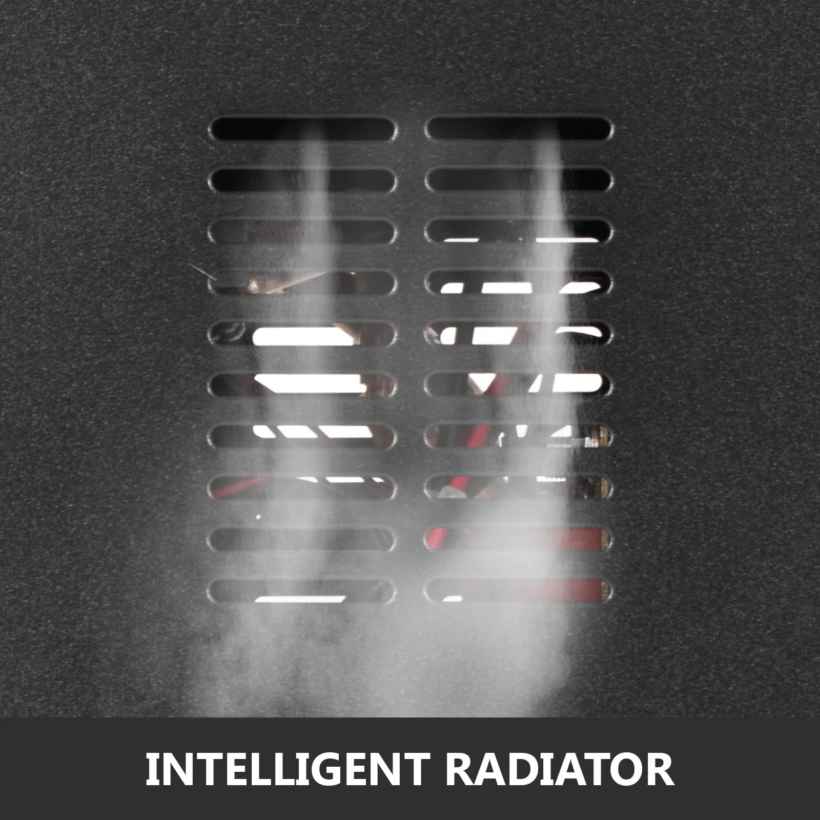 Soldador por puntos de batería VEVOR con radiador inteligente y ranuras de ventilación.