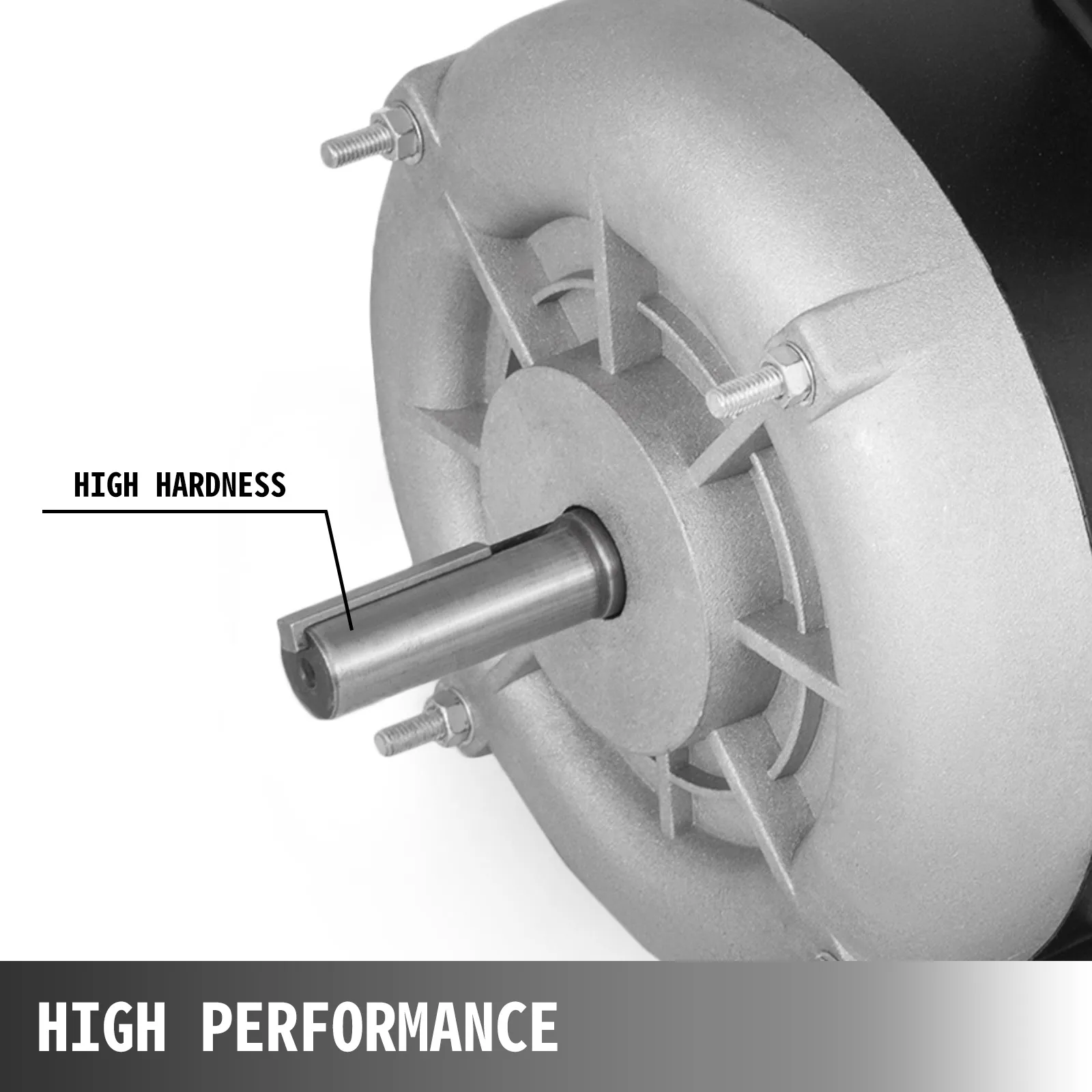 Motor compresor eléctrico VEVOR con eje de alta dureza y alto rendimiento.