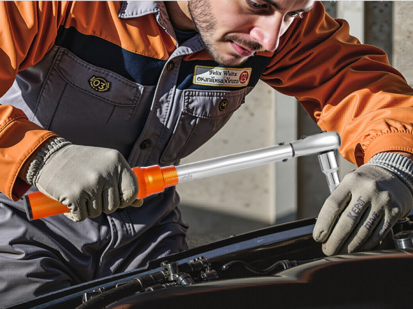 VEVOR 3/8 Torque Wrench Set – 5-60 N·m, 72-Tooth, ±3%