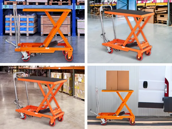 VEVOR hydraulic lift table in supermarkets, factories, workshops, and warehouses with wide applications.
