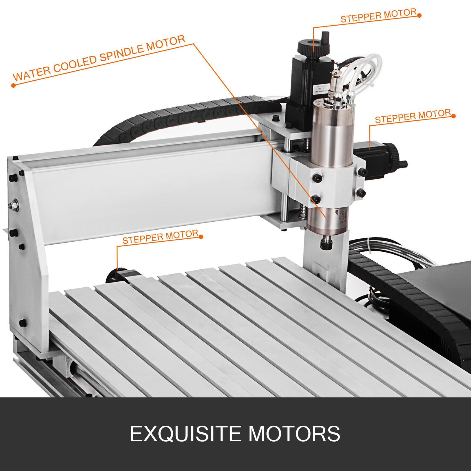 VEVOR CNC Router 6040 4 Axis CNC Router Engraver 600x400mm