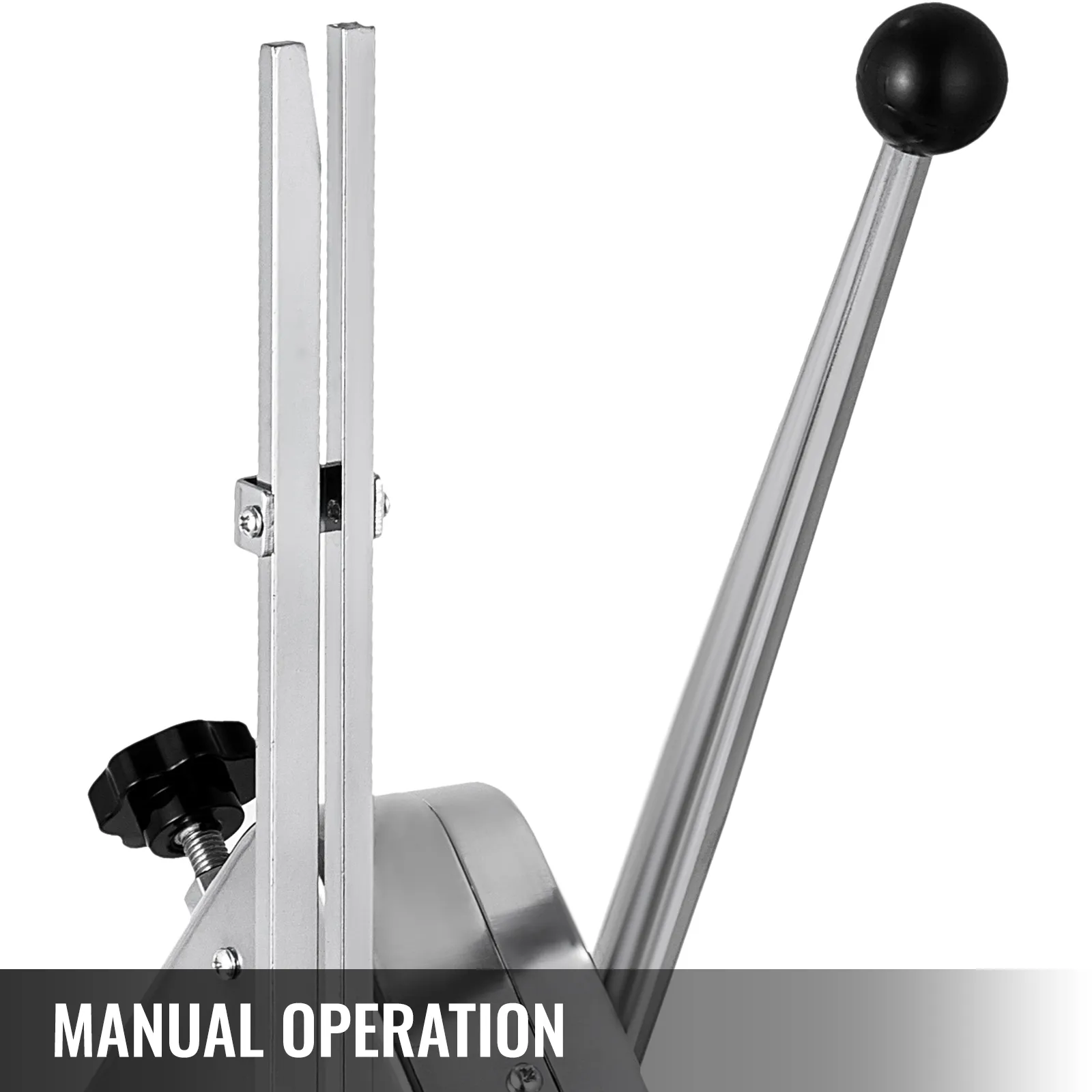 VEVOR sausage clipper machine; manual operation handle and control knob.