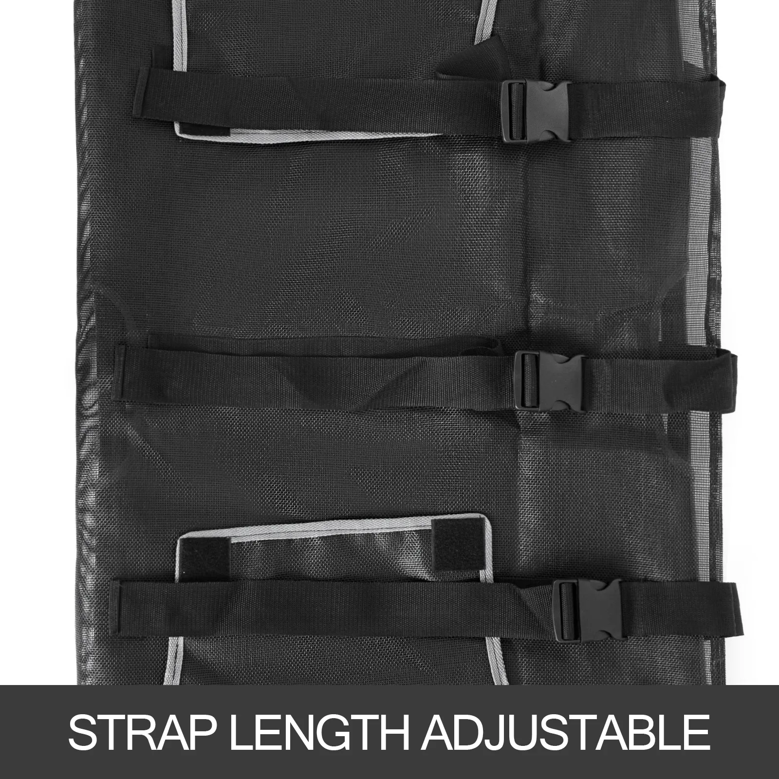 Camilla para animales VEVOR con correas y hebillas negras ajustables.