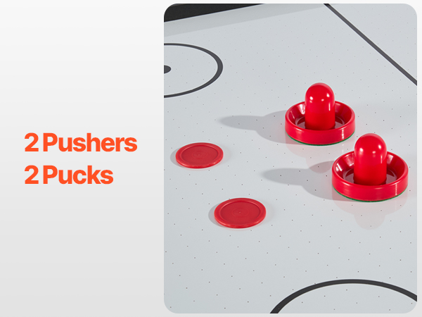 VEVOR 84 Inch Air Hockey Table – Rustic Design, E-Scorer