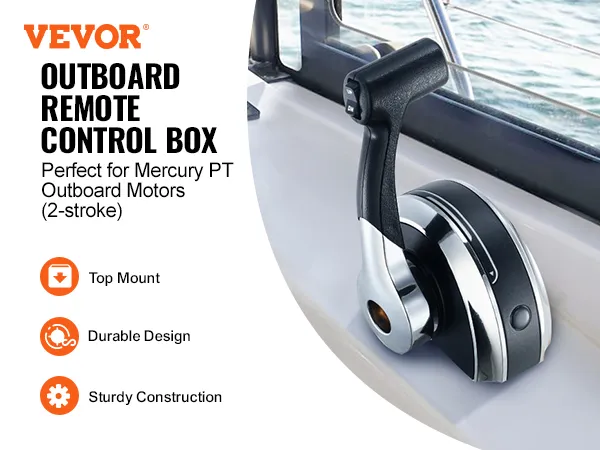VEVOR-bovenmontage voor Mercury PT-buitenboordmotoren, met een duurzaam en stevig ontwerp.