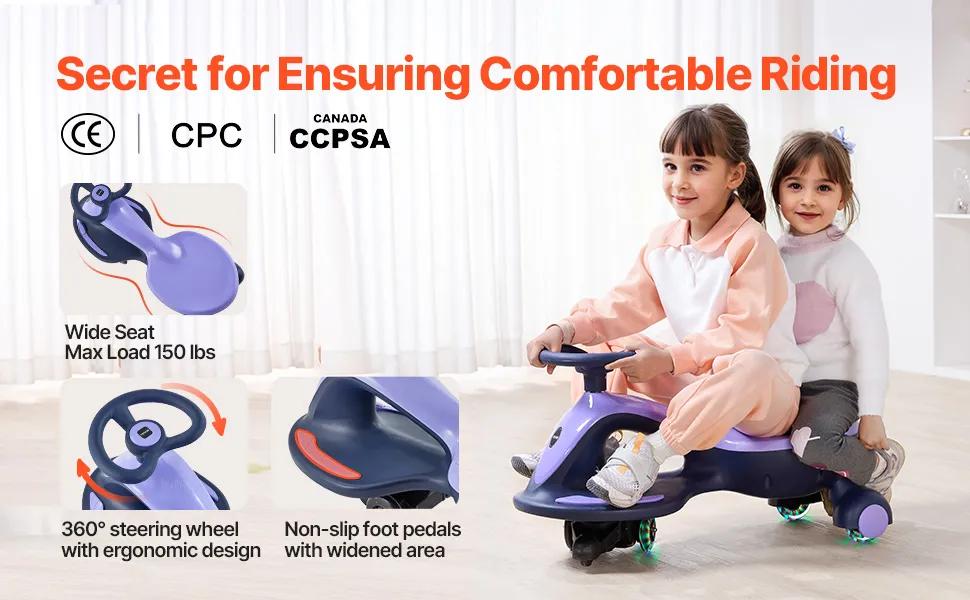 Wiggle Car Amazon Kids Riding Toys Electric Wiggle Car COOLBABY