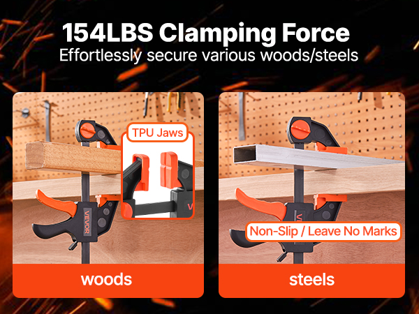 VEVOR Woodworking Spreader - 154lbs, 12
