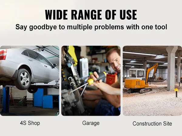 VEVOR porta power kit for 4s shop, garage repair, and construction site use. wide range of applications.