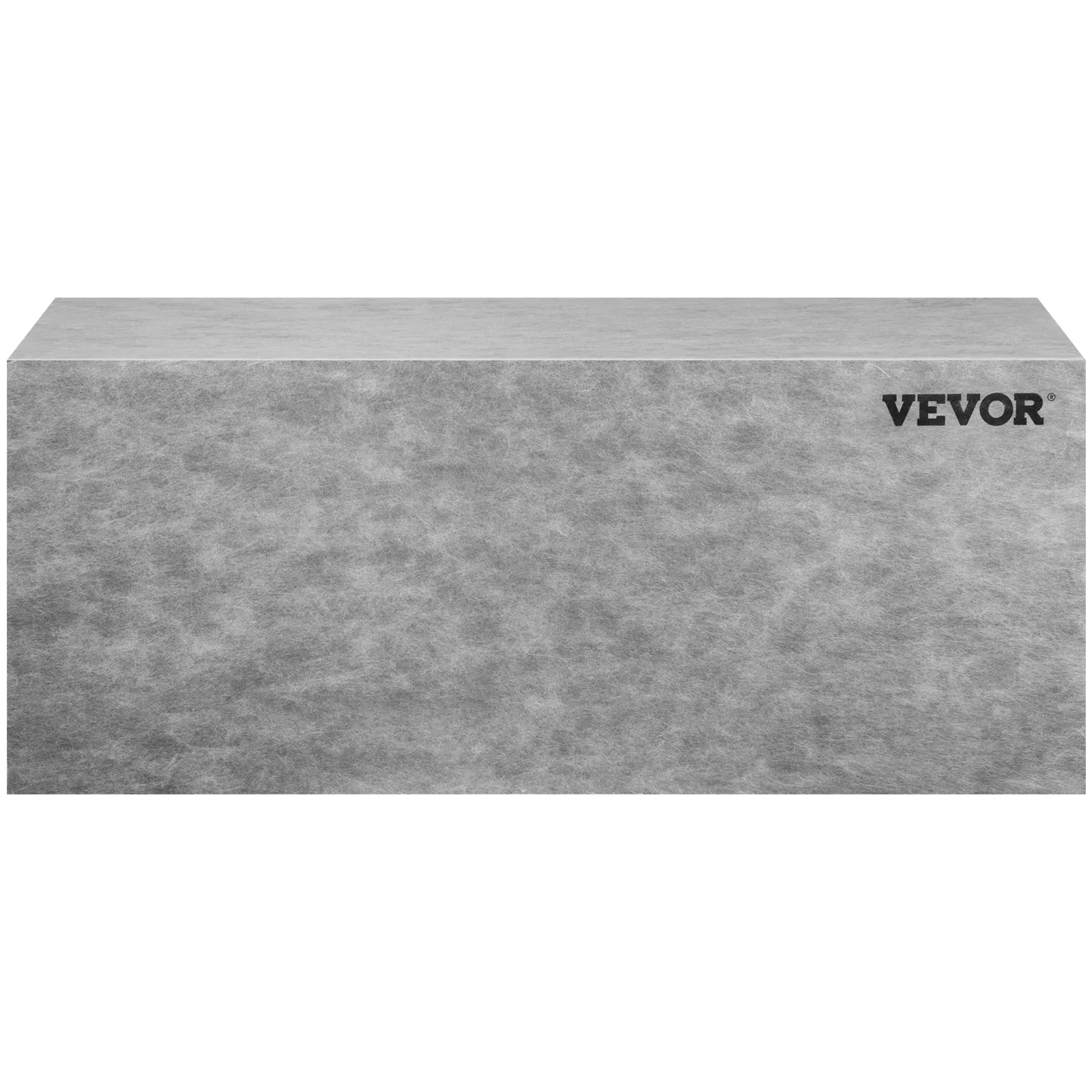 gray VEVOR tile shower seat with textured surface and sleek rectangular design for bathroom installations.