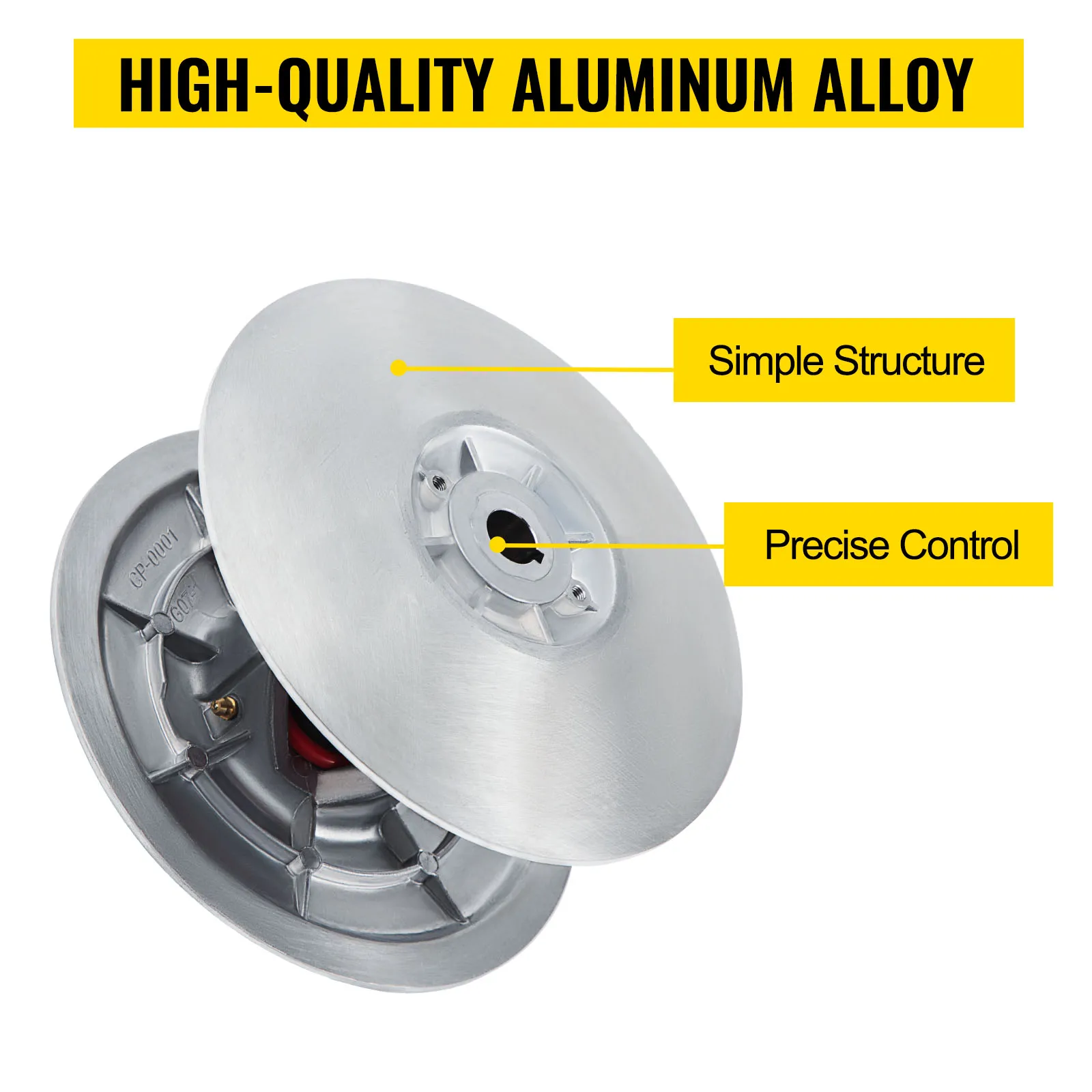 VEVOR golf cart clutch kit made of high-quality aluminum alloy for precise control.