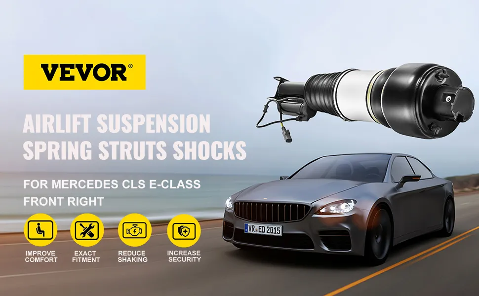 Suspensión neumática VEVOR mercedes para cls clase e delantera derecha, fondo de coche de lujo.